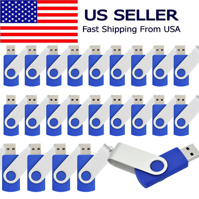 Lot 1 10 20 30 50 100PCS 8GB 16GB 32GB USB 2.0 Flash Drives Pen Drives U Disk