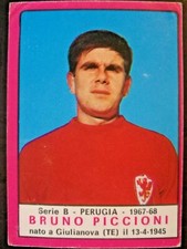 FIGURINE PANINI CALCIATORI 1967/68 - BRUNO PIGEONS - NEW