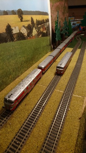 Ibertren H0 2× Renfe 2005T + 2180 con luz Talgo 8teilig + Innenbeleuchtung /OVP - Bild 6 von 19