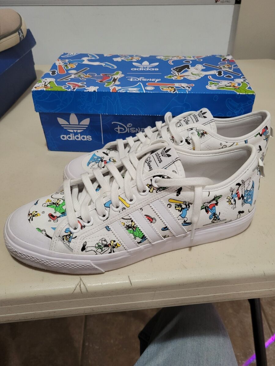Adidas Nizza × Disney Goofy Sneakers Casual Rare size 11 Adidas Nizza × Disney Goofy Sneakers Casual Rare size 11