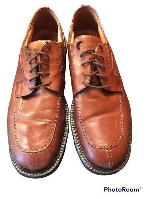 Bostonian Mens Brown Leather Derby Dress Shoes Made in Italy Size 10.5 Men main image 4