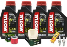 KIT/TAGLIANDO YAMAHA XV VIRAGO 1000 1100 OLIO MOTUL FILTRO OLIO ARIA CANDELE