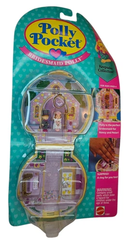 Polly Pocket Bridesmaid Polly #9381 1993 MIP vintage