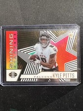 Kyle Pitts 2021-22 Illusions Shining Stars #SS-18 Acetate Falcons Football Card