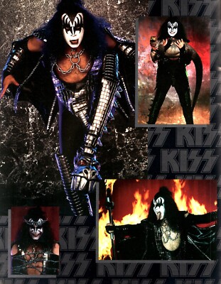 KISS 1996/1997 ALIVE WORLDWIDE CONCERT TOUR PROGRAM BOOK GENE
