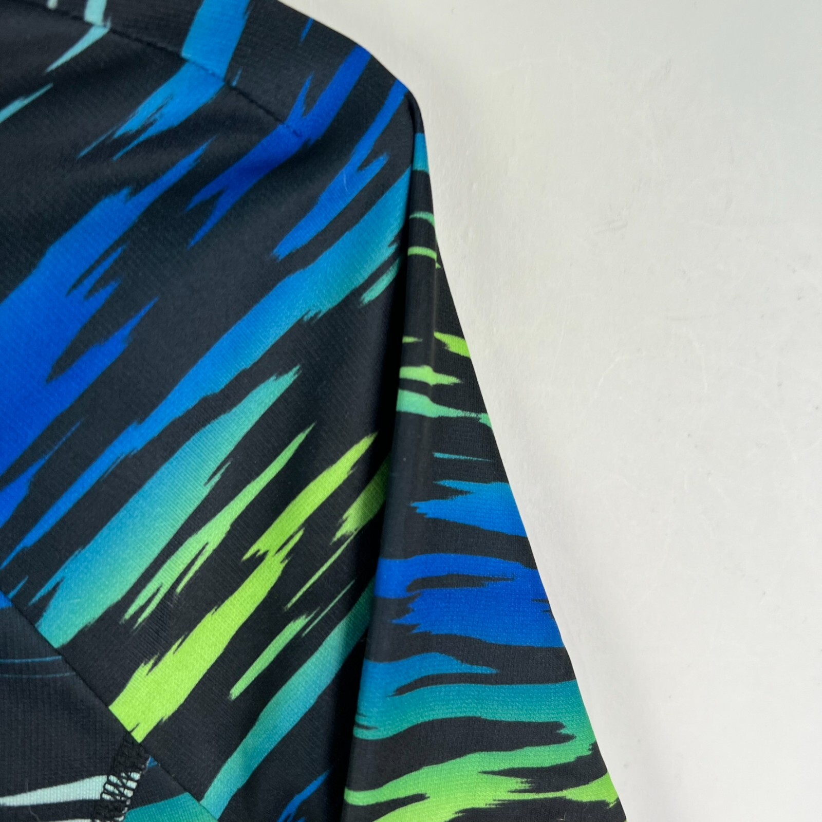 Giacca pull over Fila Sport 1 4 Stampa Zebra Stampa Donna M Blu Nero Tasca