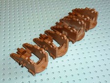 Playmobil 4 älteren Kanonenbasisteile aus z.B. Set 3740 Marineschoner  - anschau