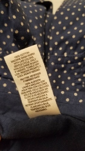 Levi’s x Target Mujer Cuello Muesca Forrado Camisón Ropa de Dormir Azul Talla S ¡Nuevo! - Imagen 4 de 4