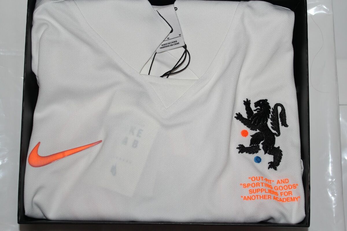 Nikelab x OFF-WHITE Mercurial NRG X FB Jersey White Size Nikelab x OFF-WHITE Mercurial NRG X FB Jersey White Size