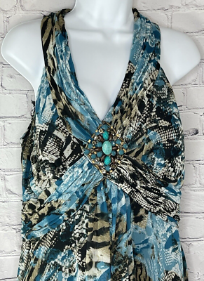 jessica howard missy dress blue Jessica Howard Missy Cocktail Dress/White And Purple Florals/Knee Length/Size 16