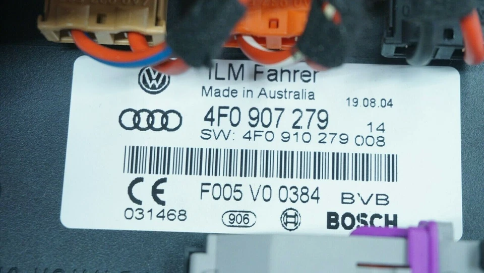 AUDI A6 QUATTRO 2005 carrocería de fuente de alimentación integrada módulo de control por computadora unidad OEM Foto 4 de 4