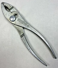VINTAGE DIAMOND CALK & HORSESHOE CO. K36 6-1/2" SLIP JOINT PLIERS DULUTH MN, USA