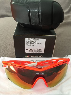 orange lens cycling glasses