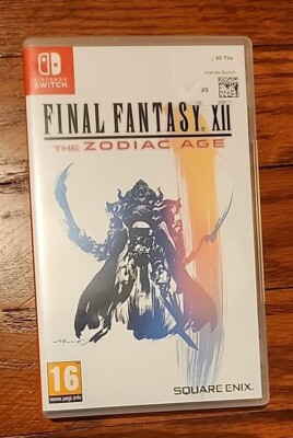 Final Fantasy XII: The Zodiac Age (Nintendo Switch 2019) European