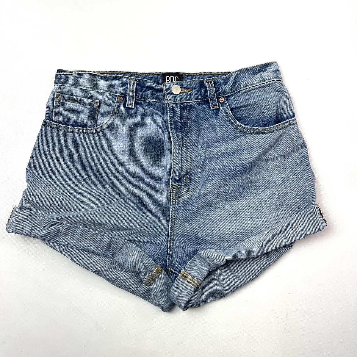 Bdg mom high rise denim sale shorts