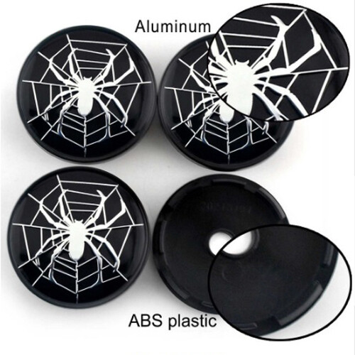 4x 60mm Spinne Nabendeckel Felgendeckel Nabenkappen | eBay