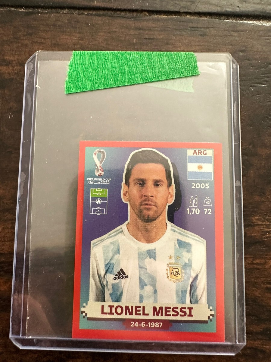 Panini Fifa World Cup Qatar 2022 Rare Red Parallel Sticker Complete Set!!!