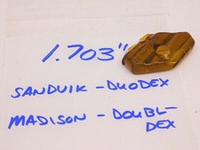 NEW SURPLUS MADISON DUODEX/DOUBL-DEX SPADE BLADE INSERT 1.703"
