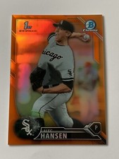 Alec Hansen 2016 Bowman Draft ORANGE Refractor /25 BDC-93 Chicago White Sox