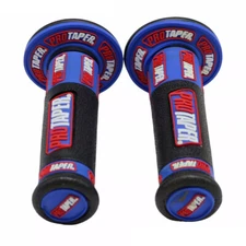 For Off Road Dirt Bike Motorcycle Pair 7/8" 1" Handlebar Grips Hand Grip Rubber