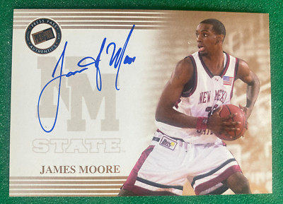 2004 Press Pass - Autographs James Moore - New Mexico State Aggies (AU, RC)