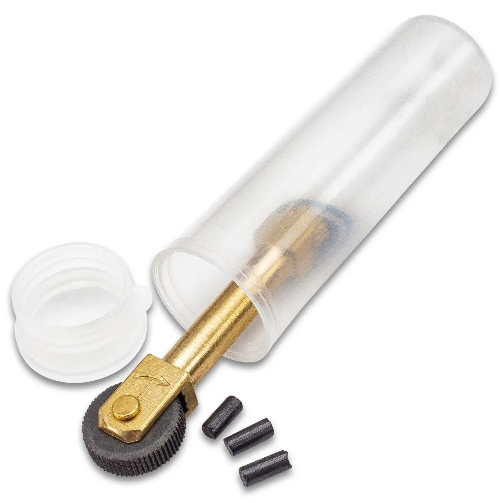 Trailblazer Micro Spark Wheel Emergency Fire Starter, with 3 Flints