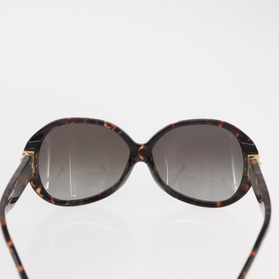 LOUIS VUITTON Supson Oversized Sunglasses plastic Brown LV Auth