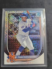 2025 Bowman Chrome - Francisco Lindor #59 Mega Box Mojo Refractor