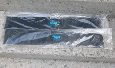 NEW EQUIGEL Lot Of 2 Gel Girth Sleeve Covers Black 27" x 4"