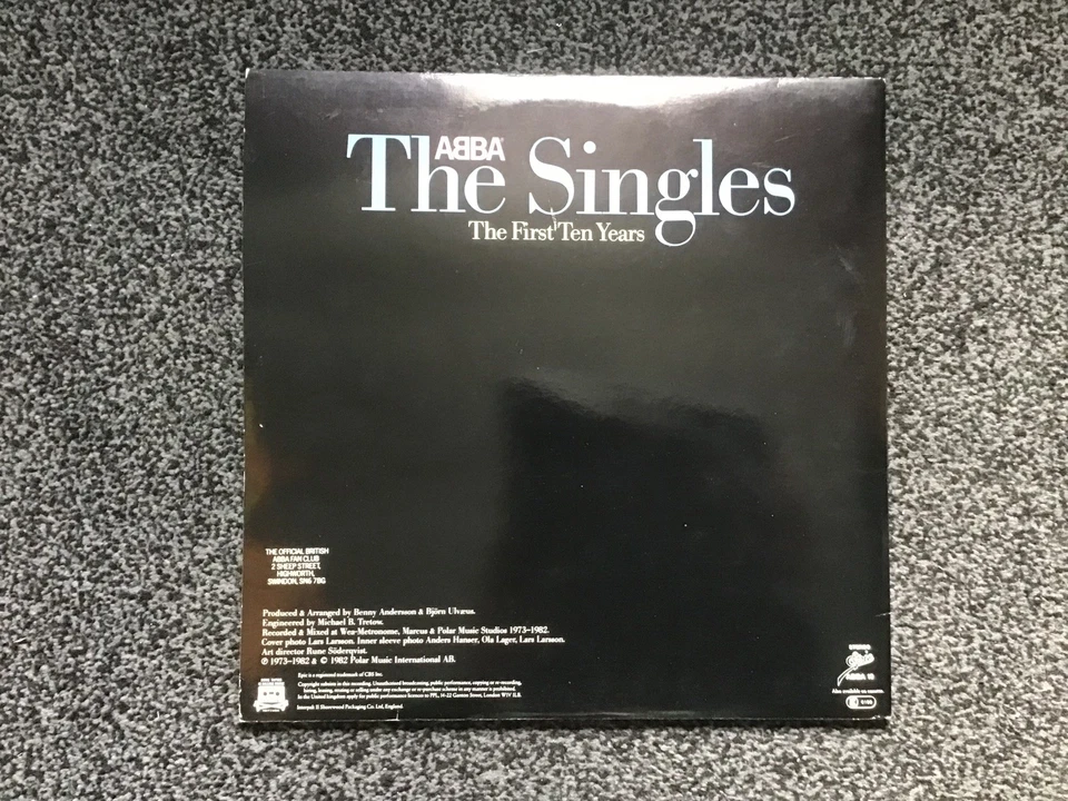 ABBA - THE SINGLES THE FIRST TEN YEARS 1982 UK DOUBLE LP EPIC RECORDS EXCELLENT+ - Image 3 of 4