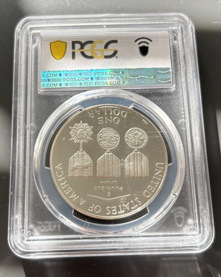 1994-P Vietnam Commemorative Dollar PR69 DCAM PCGS Blue Label *5147 - Image 2 of 2