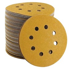 100PC 5 inch Sanding Discs 60-220 Grit 8-Hole Hook Loop Orbital Sander Sandpaper 0.24 per gallon