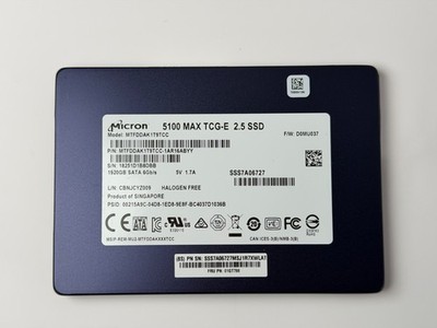 Micron 5100 MAX 1.92TB 6Gbps 2.5