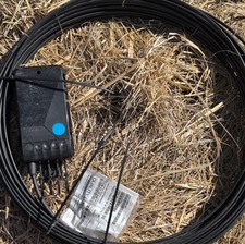 Corning Evolv Pushlok 4P Fiber Optic Cable 100 ft Black
