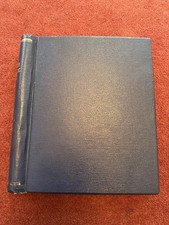 Vintage British Commonwealth Stamp Album Philatelic 1937 KGVI Coronation Omnibus