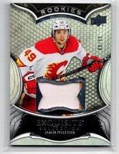 2023-24 Upper Deck Black Diamond Exquisite Collection Rookies Patch Jakob