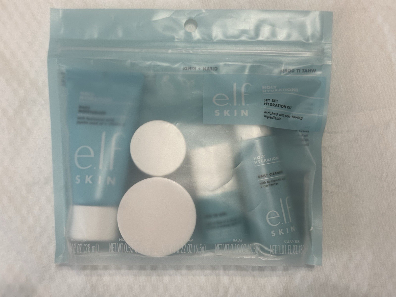 elf Jet Set Hydration Kit, Travel Friendly Hydrating Skincare Set