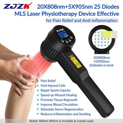 LLLT Laser Therapy Device 3W for Nerve Pain Relief Arthritis 20x808nm 5x905nm