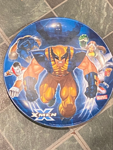 2006 Marvel X-Men 8" Children's Plate Zak Designs Pre-Owned/Wear* s2