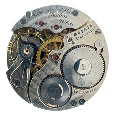 Antique 16s E. Howard Marginal Minute High Grade Pocket Watch Movement Series 4