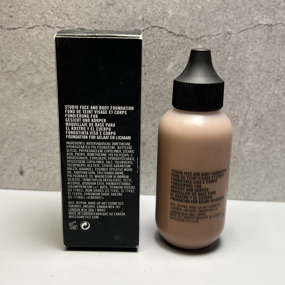 MAC Studio Face and Body Foundation C7 1.7 fl. oz New In Box - Image 3 of 3