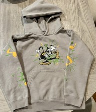 Disney Hoodie Youth Medium 7/8. Goofy Music Notes On Sleeves.