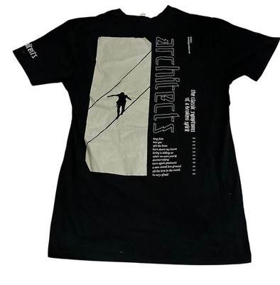 Architects L The Classic Sypmtoms of a Broken Spirit Band T-Shirt Large Black