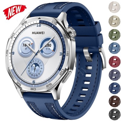 22mm Sport Silicone Band For Huawei Watch GT 6/6 Pro GT5/4/3/2/2e 46mm Strap NEW