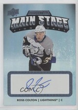 2022-23 Upper Deck Credentials Main Stage Signatures Ross Colton #MS-RC Auto l8q