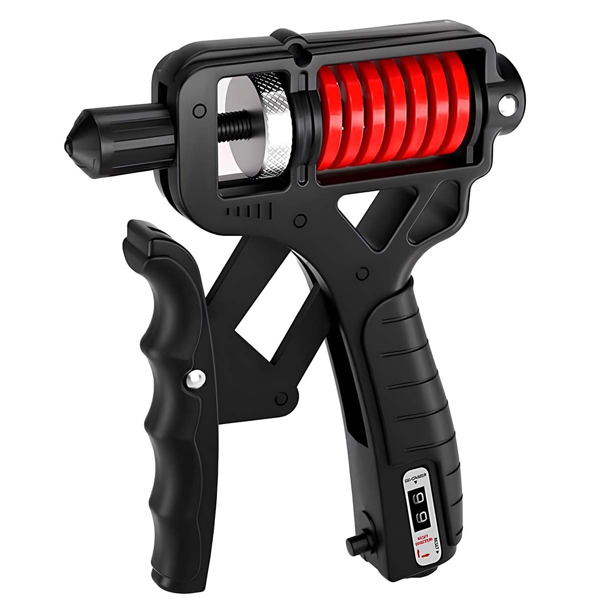 Handtrainer robuste Avizar 5-165kg avec compteur automatique et ressort haute tension