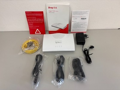 DrayTek Vigor165 Modem - 35b/G.Fast - ADSL / VDSL - Annex B - gebraucht
