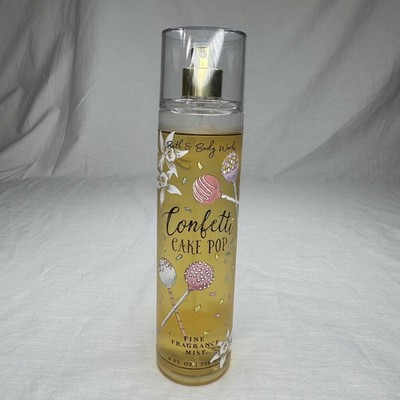 RARE Bath & Body Works Confetti Cake Pop 8 oz Fine Fragrance Mist Spray Bottle