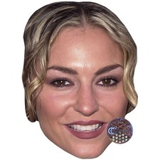 Drea De Matteo (Young) Big Head. Larger than life mask.