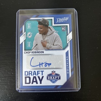 2024 Panini Prestige - Draft Day Signatures Chop Robinson #DDS-CRN